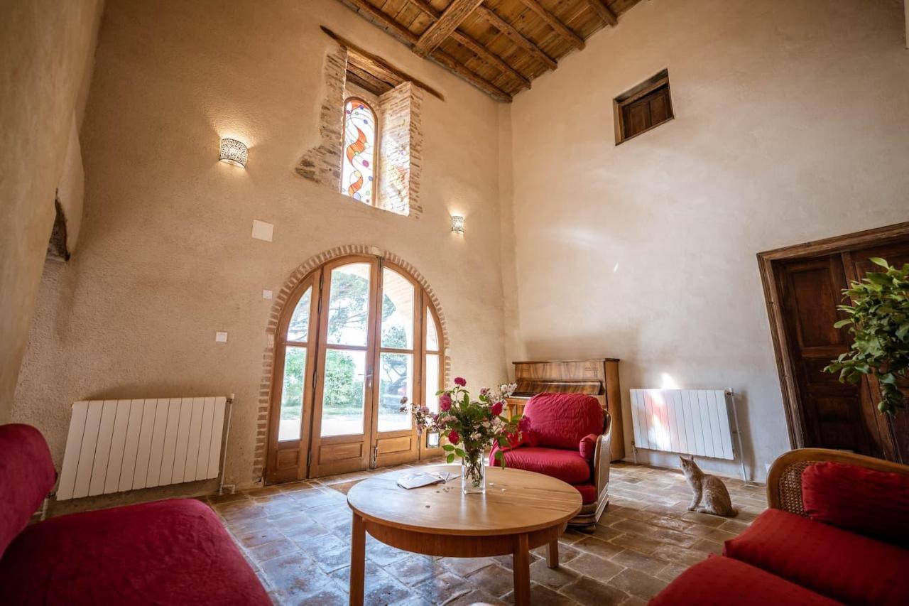 Chambres Et Table D'Hotes - Les Jardins De La Longagne Saussenac 外观 照片