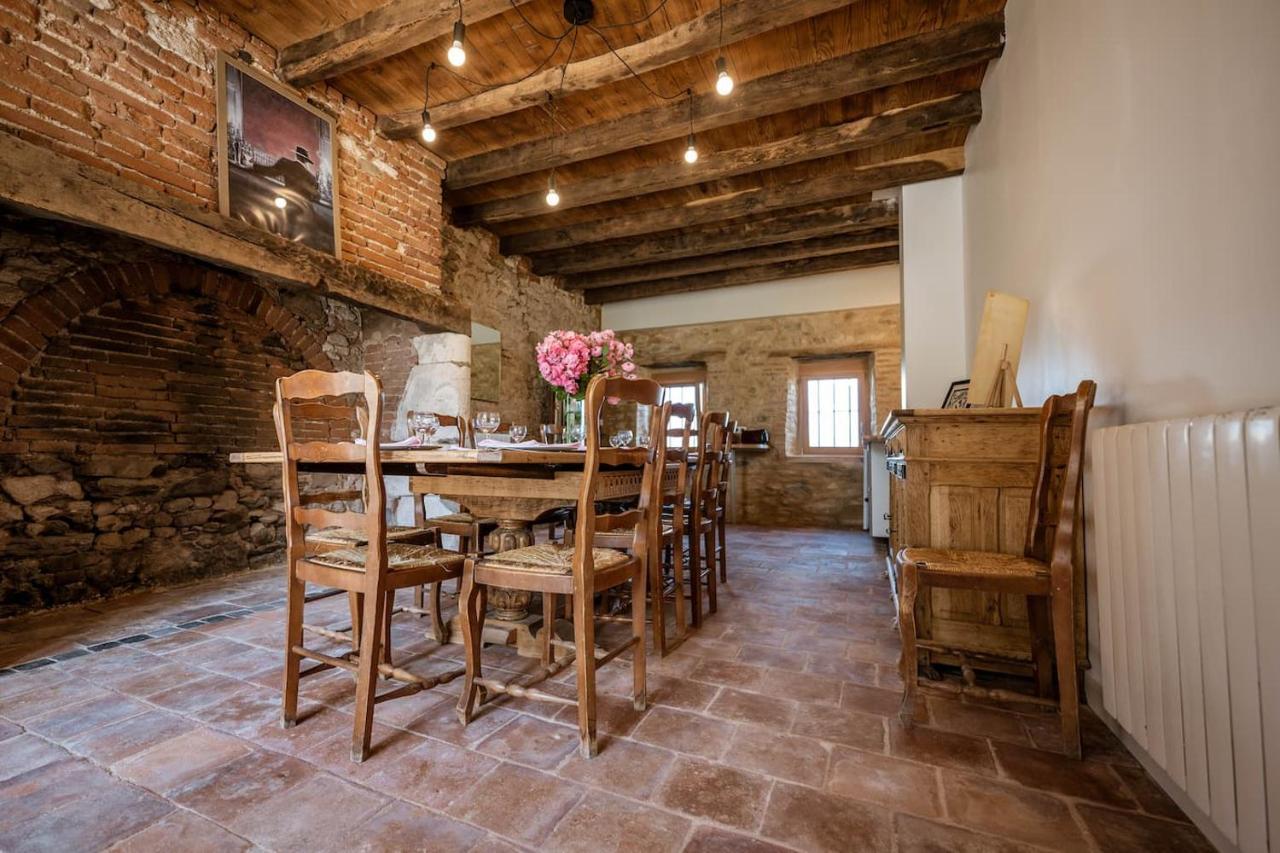 Chambres Et Table D'Hotes - Les Jardins De La Longagne Saussenac 外观 照片